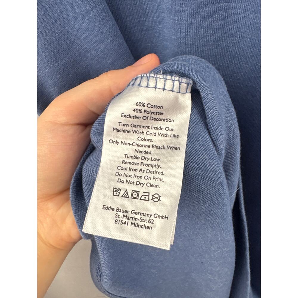Women’s Eddie Bauer Size 2X Cornflower Blue Tank - Picture 6 of 6